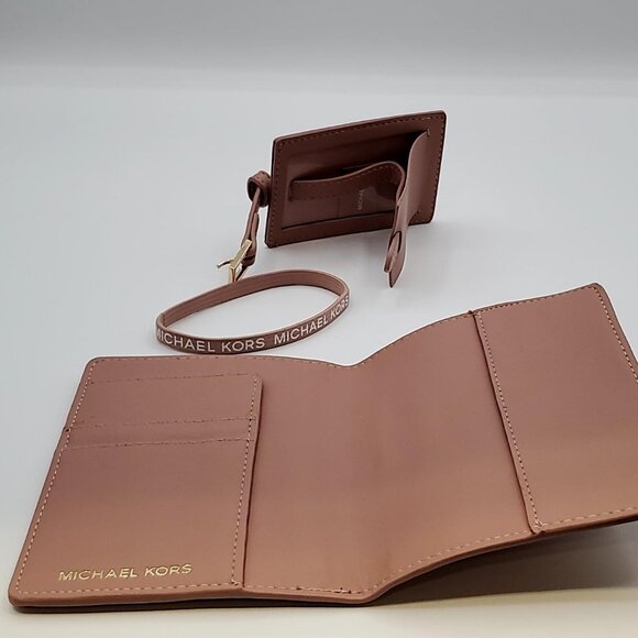 Michael Kors Tote Bag 4 Piece Bundle Blush Gold NWOT - Picture 12 of 15